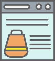 Webpage Vector Icon
