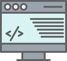 Coding Vector Icon