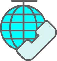 Global Services Vector Icon