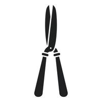 Secateurs icon simple vector. Garden pruning vector