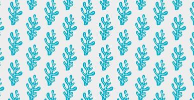 Vector matisse shape seamless floral pattern flat vector illustration colourfull trendy