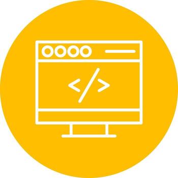 Coding Vector Icon