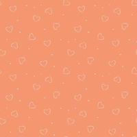 pattern with hearts vector