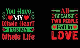 Happy valentine's day svg typography T-shirt design. vector