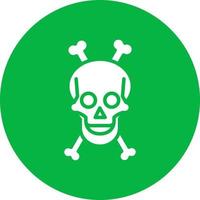 Skull And Bones Vector Icon