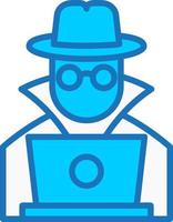 icono de vector de hacker