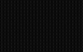 Seamless vector background with dark bubbles. Embossed padded circles and squares pattern.