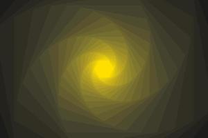 Colorful gradation hexagonal swirl geometric background vector