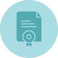 Legal Document Vector Icon