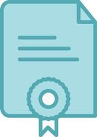 Legal Document Vector Icon