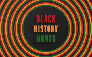 Black History Month 20013 vector