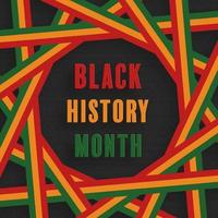 Black History Month 20008 vector