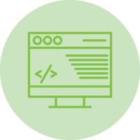 Coding Vector Icon