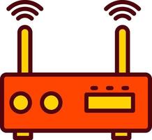 Wireless Router Vector Icon