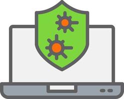 Antivirus Protection Vector Icon