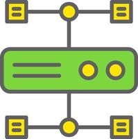 cluster computing Vector Icon