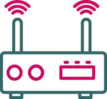 Wireless Router Vector Icon