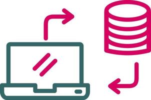 Data Storage Vector Icon