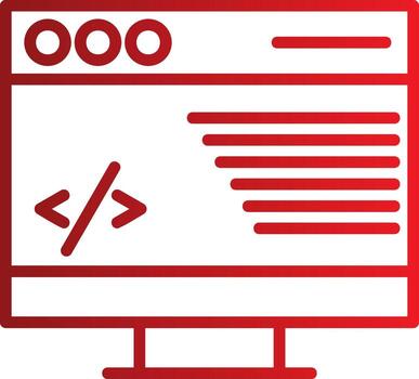 Coding Vector Icon