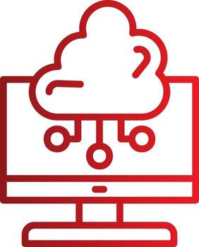 Cloud Computing  Vector Icon
