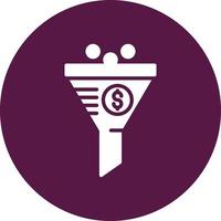 Sales Funnel Vector Icon