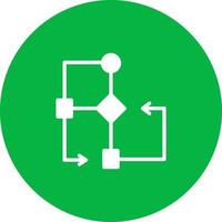 Flow Chart  Vector Icon