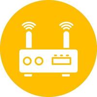 Wireless Router Vector Icon