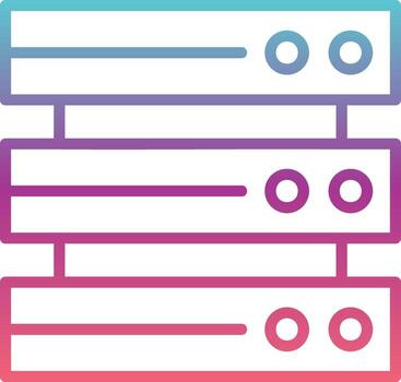 icono de vector de base de datos