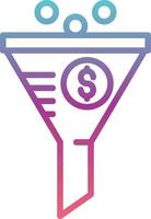 Sales Funnel Vector Icon