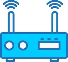 Wireless Router Vector Icon