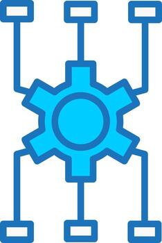 icono de vector de algoritmo