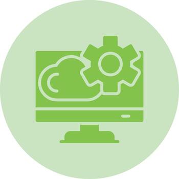 icono de vector de interfaz de programa de aplicación