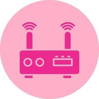 Wireless Router Vector Icon