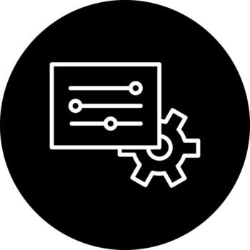 Processing Vector Icon