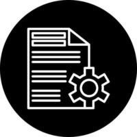 Content Management Vector Icon