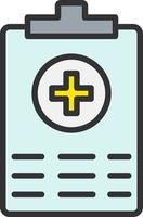 Medical Report Vector Icon