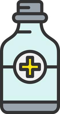 Cough Syrup Vector Icon