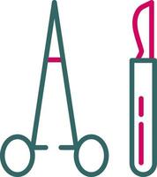 Surgeon Tools Vector Icon