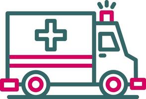 Ambulance Vector Icon