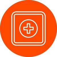 First Aid Symbol Vector Icon