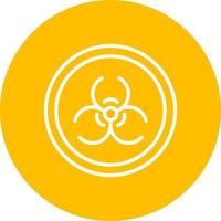 Biological Hazard Vector Icon