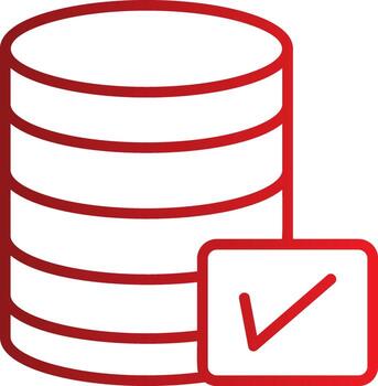 icono de vector de base de datos