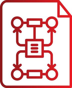 Algorithm Vector Icon
