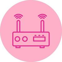 Wireless Router Vector Icon
