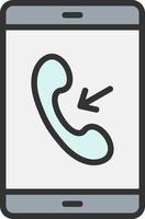 Incoming Call Vector Icon