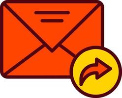 Mail Forward Vector Icon