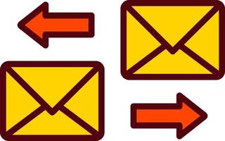 icono de vector de correo de correspondencia