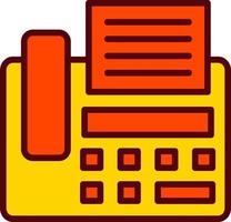 Fax Machine Vector Icon