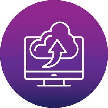 Cloud Computing Vector Icon