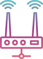 Router Device Vector Icon